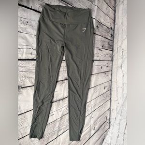 Grey Gymshark Leggings with Pockets Size Small